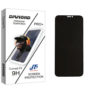 JF Diamond glass Privacy Screen Protector For Apple اپل iPhone 11 Pro