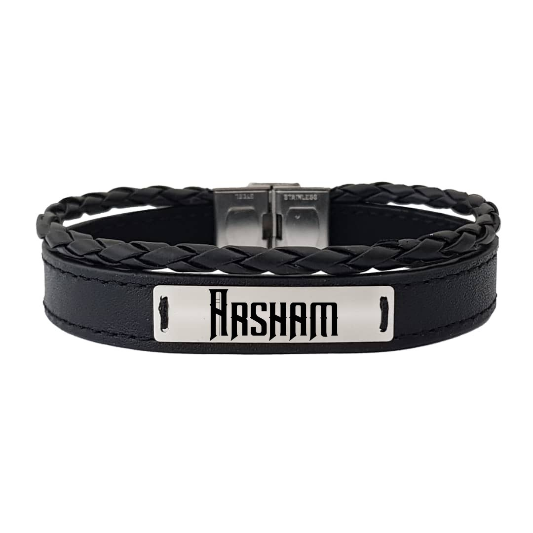 دستبند نقره مردانه ترمه ۱ مدل آرشام کد 002 RSIL