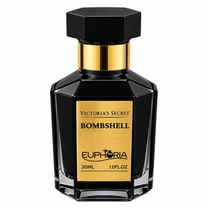 عطر جیبی زنانه ایفوریا مدل ویکتوریا سکرت بامب شل با رایحه خنک و گلی و میوه ای حجم ۳۰ میلی لیتر
