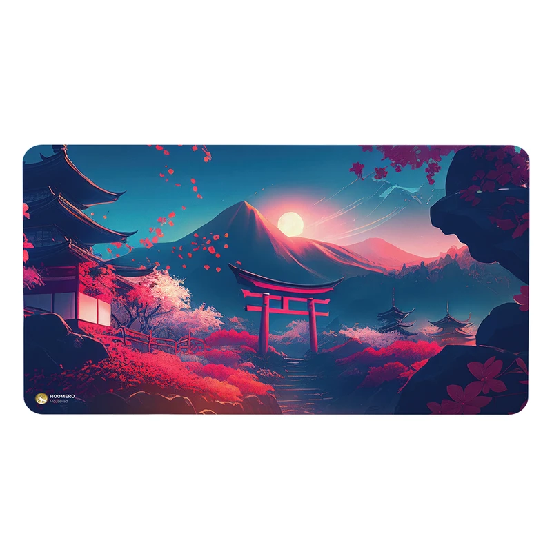 ماوس پد هومرو مدل MX2543 طرح ژاپنی نقاشی سامورایی
