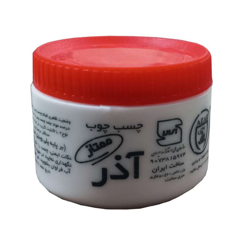 چسب چوب آذر مدل ممتاز وزن 450 گرم