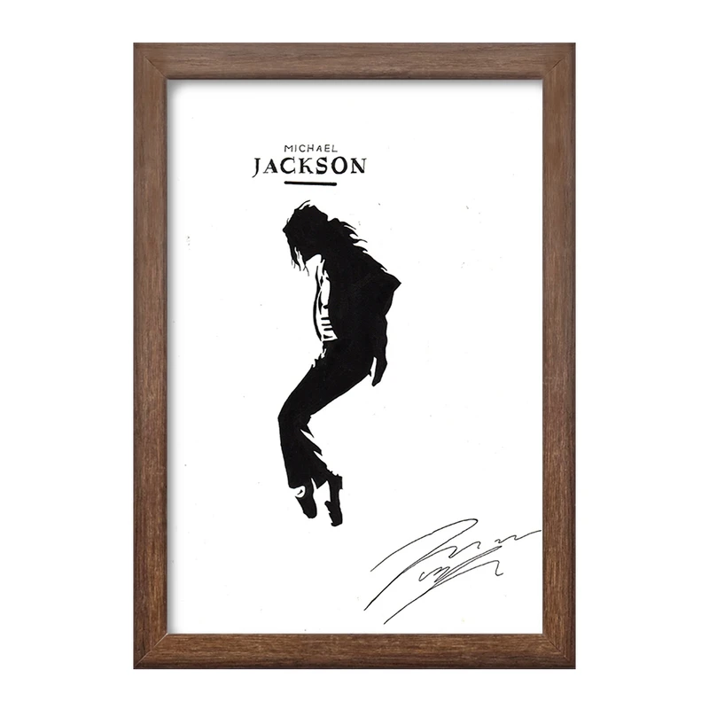 تابلو خندالو طرح مایکل جکسون (Michael Jackson) کد F1142