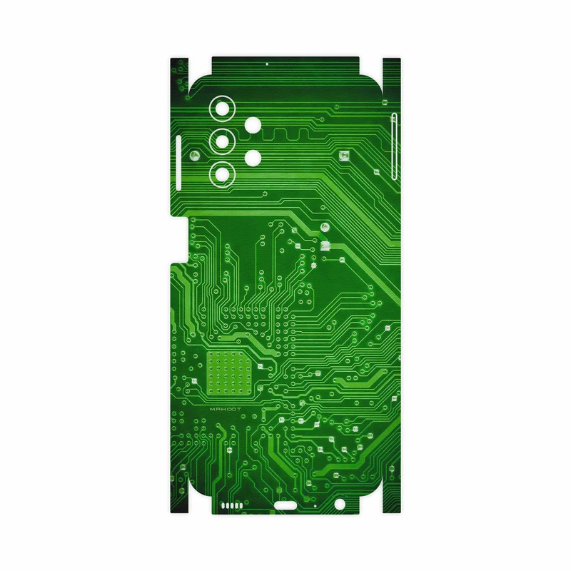 برچسب پوششی ماهوت مدل Green Printed Circuit Board-FullSkin مناسب برای گوشی موبایل سامسونگ Galaxy A32 5G