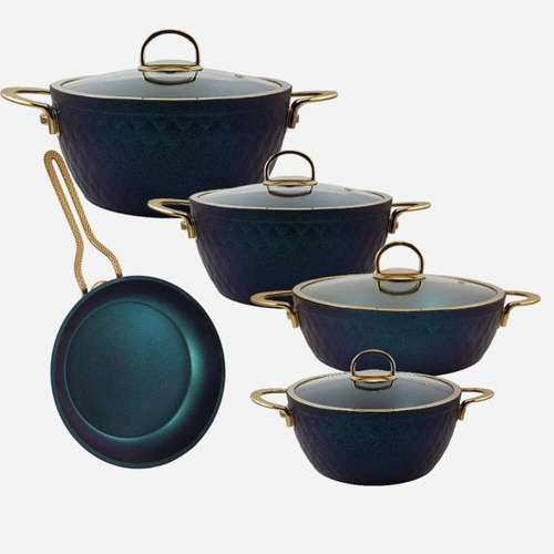 سرویس قابلمه 9 پارچه  ویوالدی مدل لیدیا 