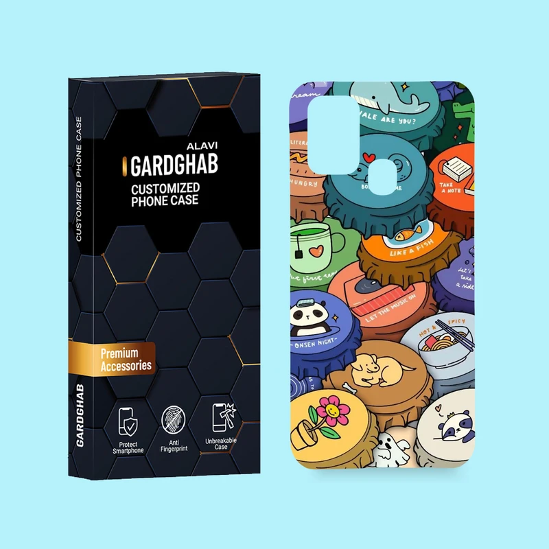 کاور گارد قاب علوی مدل کارتونی و انیمه مناسب برای گوشی موبایل سامسونگ Galaxy M31