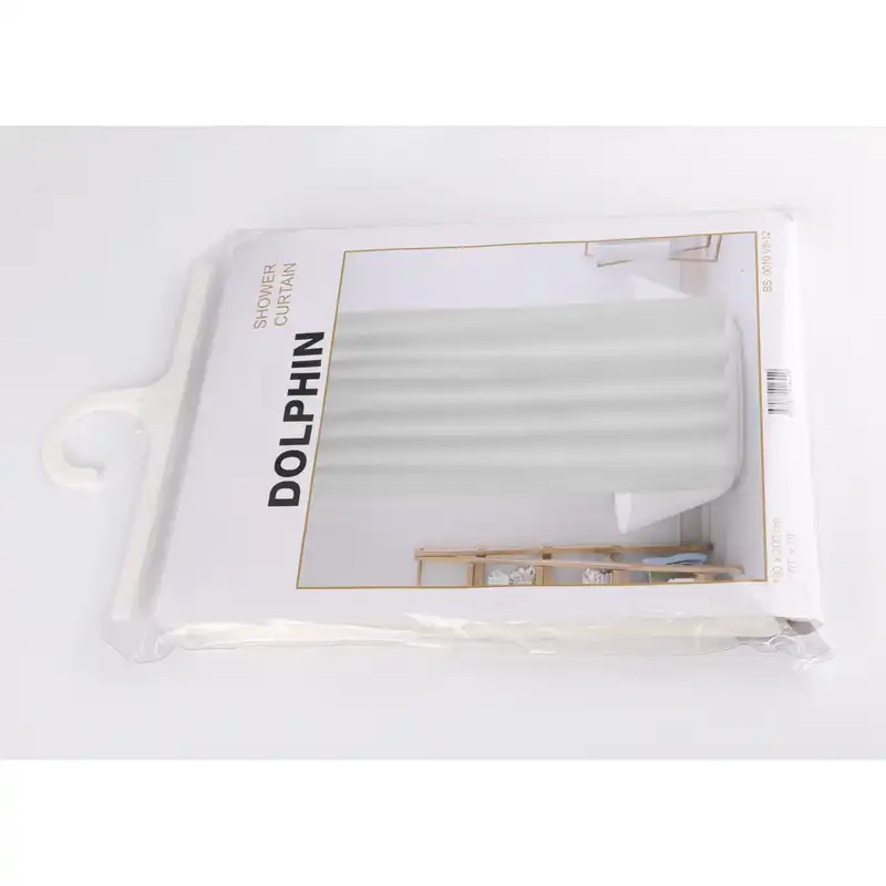 پرده حمام دلفین مدل Island سایز 180x200 سانتی متر