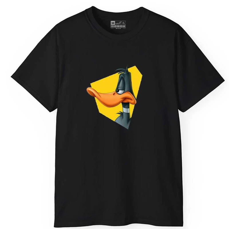 تی شرت آستین کوتاه مردانه پاد آفرین مدل اردک باحال کد 0479