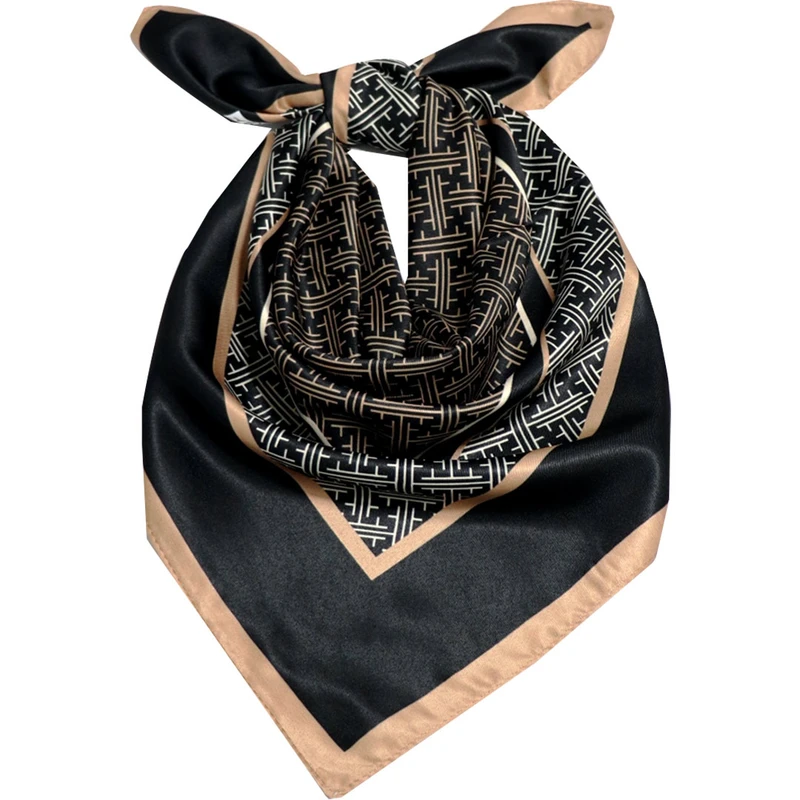 دستمال سر و گردن زنانه مدل ابریشم مجلسی کد ab346