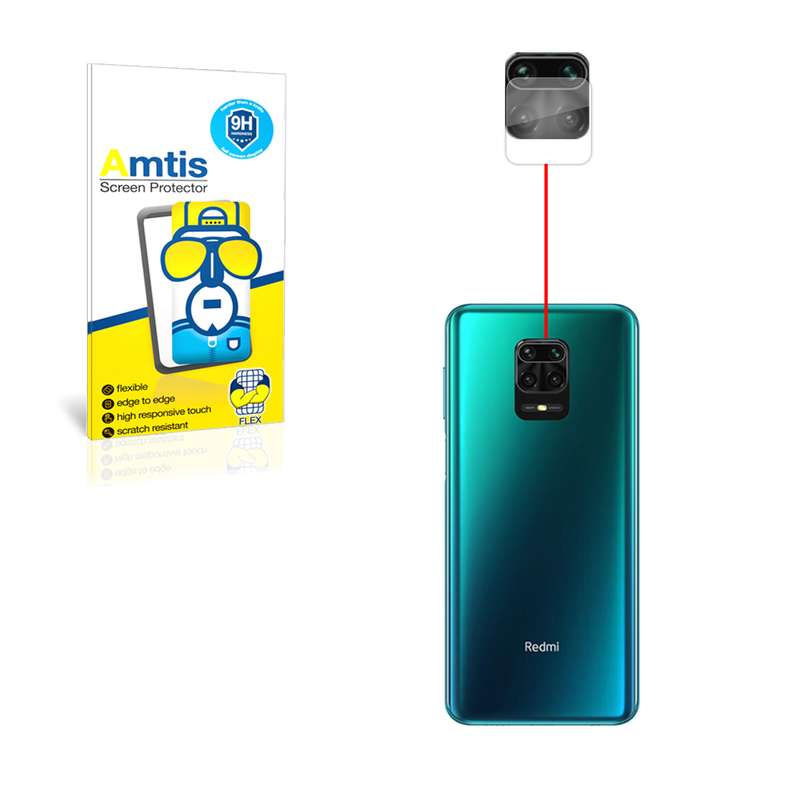 محافظ لنز دوربین امتیس مدل note9s مناسب برای گوشی موبایل شیائومی NOTE 9S