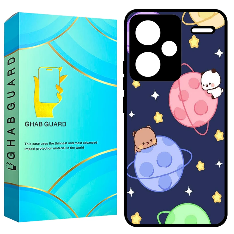 کاور قاب گارد طرح سیاره مدل GCHPN13PL مناسب برای گوشی موبایل شیائومی Redmi Note 13 Pro Plus