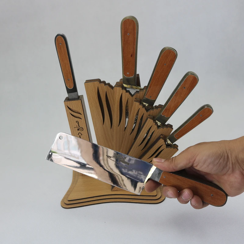 عکس شماره 3 : ست چاقو دست ساز مدل ms-14