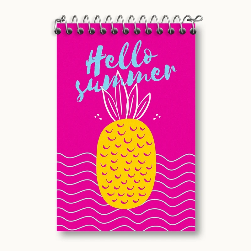 دفتر یادداشت 50 برگ خندالو مدل تابستان کد F2313