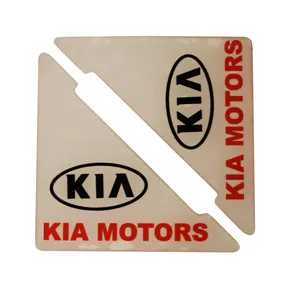 برچسب  گوشه درب خودرو مدل ژله ای کد K بسته دو عددی