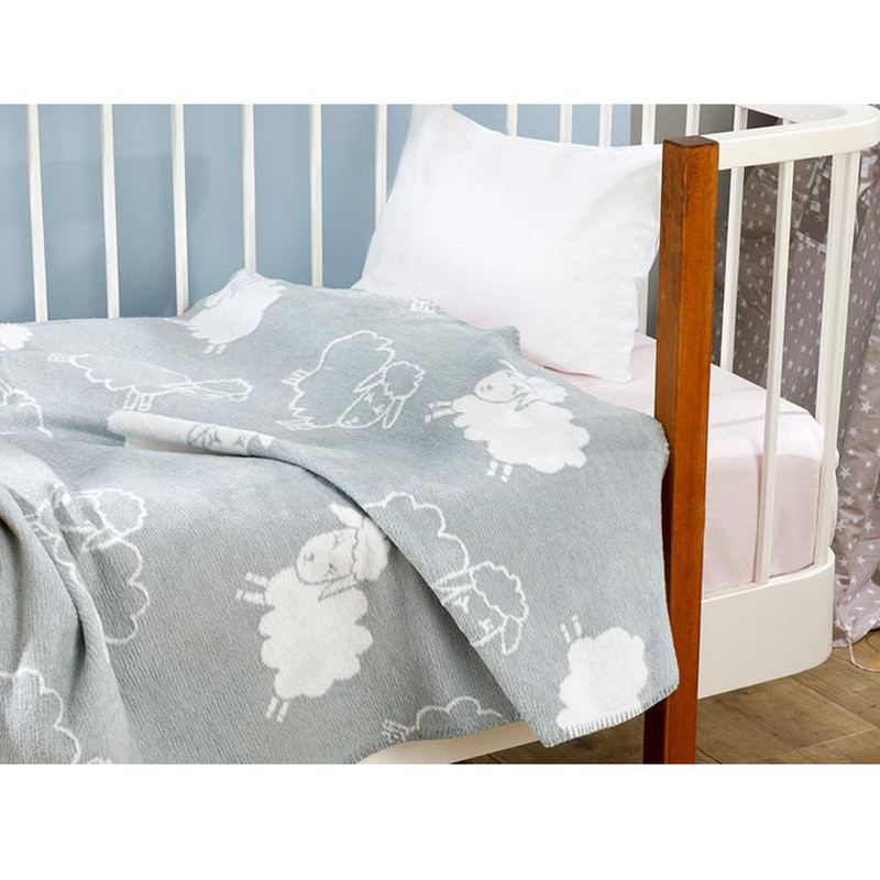 پتوی کودک انگلیش هوم مدل Little Lamb سایز 120x100 سانتی متر