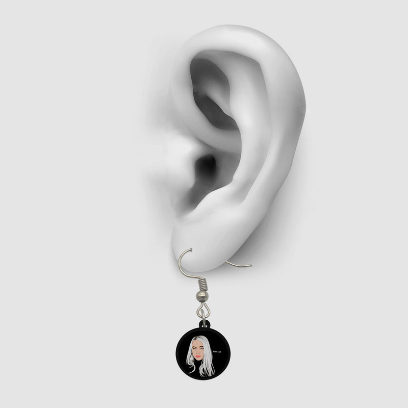 گوشواره زنانه ناکسیگو مدل شب تاب طرح بیلی آیلیش کد ES7350 گوشواره زنانه ناکسیگو مدل شب تاب طرح بیلی آیلیش کد ES7350