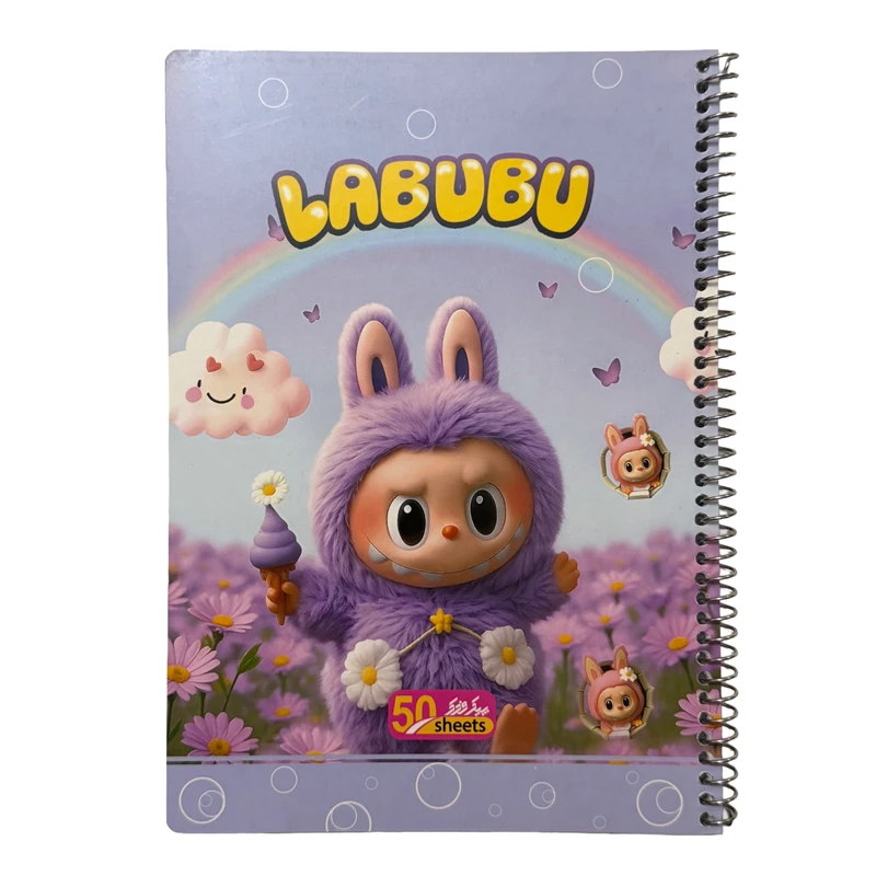 دفتر مشق 50 برگ مدل لبوبو