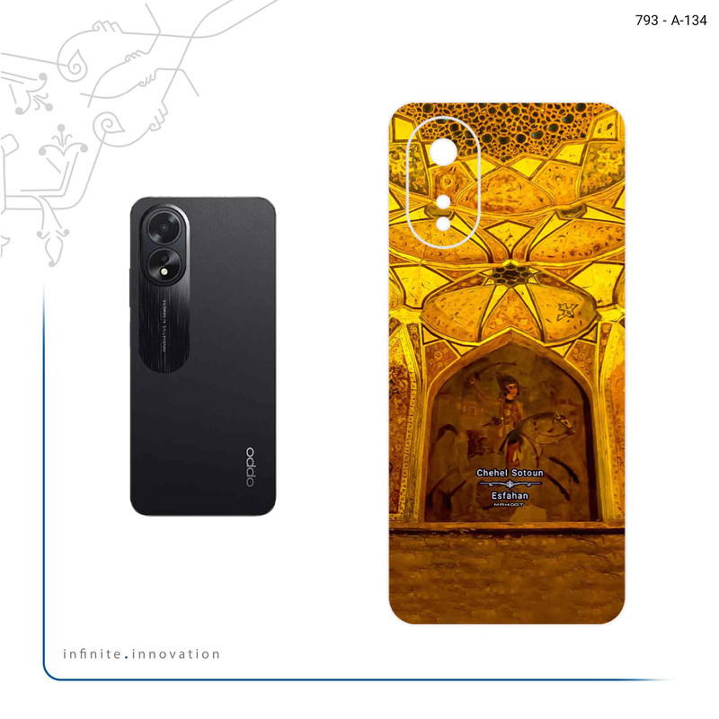 برچسب پوششی ماهوت مدل Chehel Sotoun Palace مناسب برای گوشی موبایل اپو A38