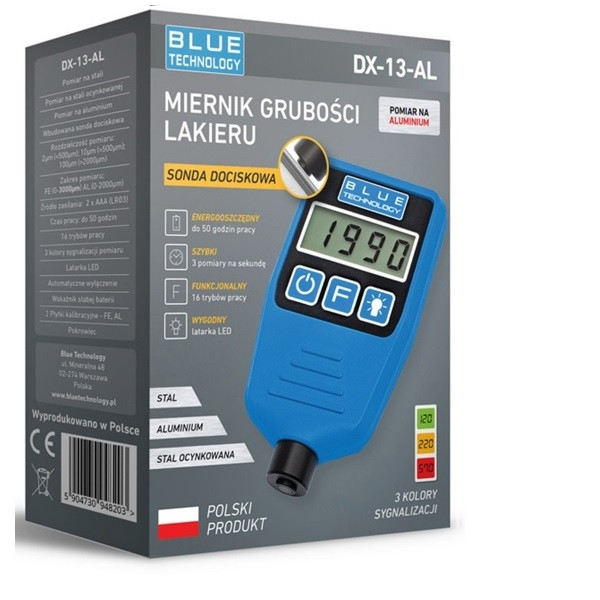 ضخامت سنج بلو تکنولوژی مدل DX13-AL