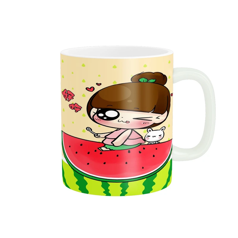 ماگ پادآفرین مدل شب یلدا مبارک طرح یلدایی کد p1322