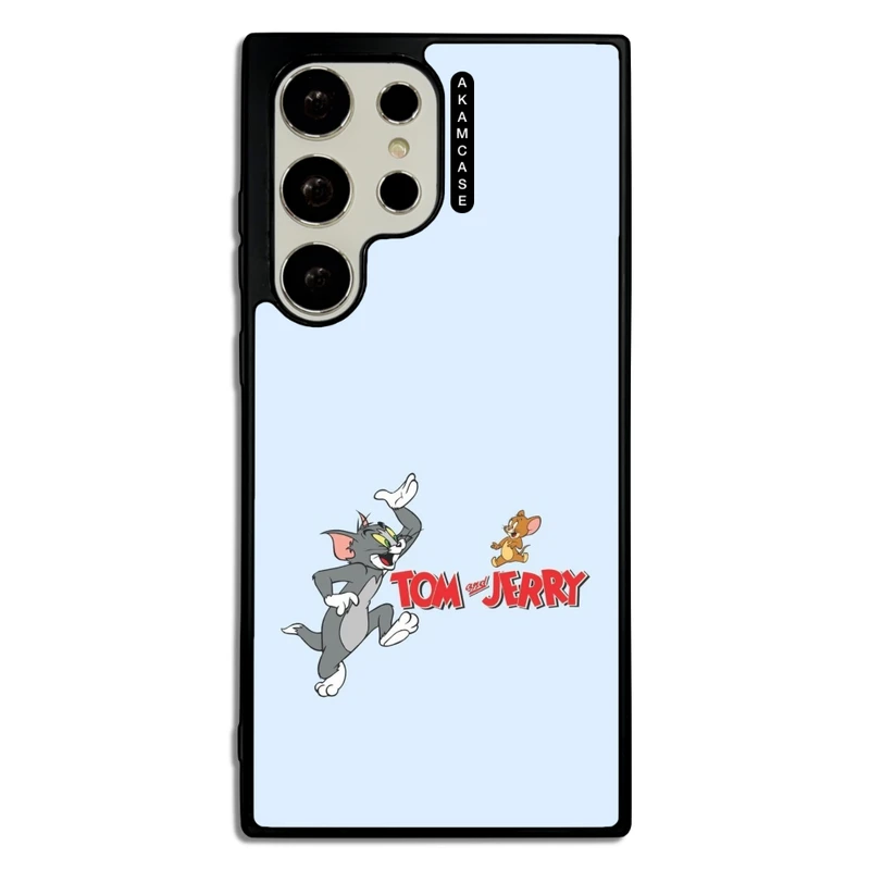 کاور آکام مدل AMC-WSGS23U-TOM & JERRY6 مناسب برای گوشی موبایل سامسونگ Galaxy S23 Ultra