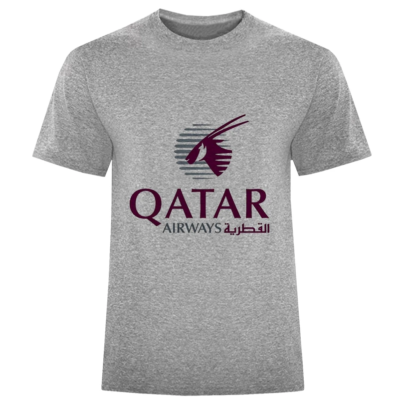 تی شرت آستین کوتاه مردانه مدل D857 QATAR