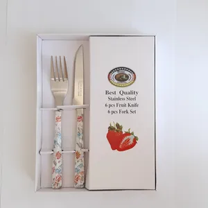 کارد و چنگال میوه خوری ۱۲ پارچه مونیخ کدmon11