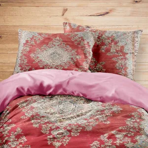 سرویس روتختی مدوپد طرح فرش همدان مدل C-Hamedan30 یک نفره 4 تکه