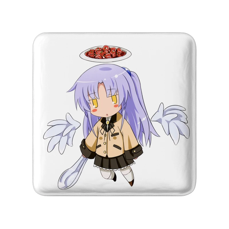 پیکسل خندالو طرح کاناده انیمه آنجل بیتس مدل مربعی کد 31931