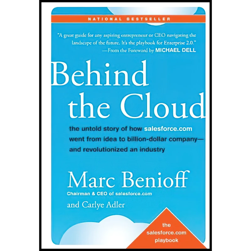کتاب Behind the Cloud اثر Marc Benioff and Carlye Adler انتشارات Wiley-Blackwell