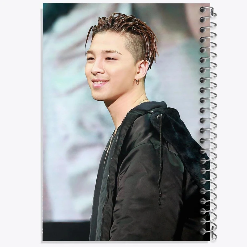 دفتر نت موسیقی 50 برگ خندالو مدل ته یانگ گروه بیگ بنگ BIGBANG کد 12578