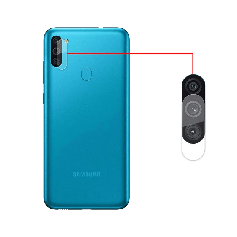 محافظ لنز دوربین مدل bt-77 مناسب برای گوشی موبایل سامسونگ Galaxy M11
