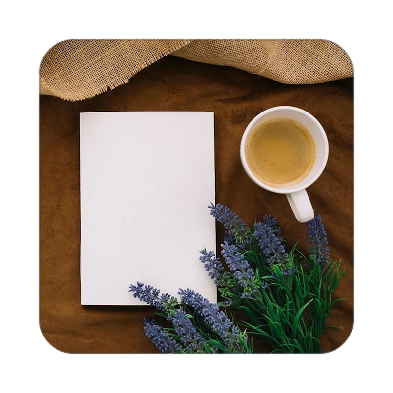 زیر لیوانی کاکتی طرح گل مدل mp16477