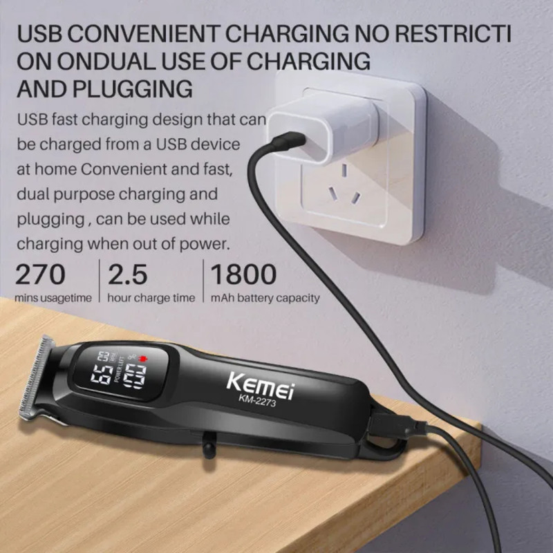 ماشین اصلاح موی سر و صورت کیمی مدل KM-2273