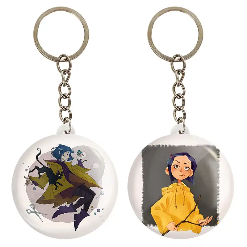 جاکلیدی خندالو مدل کورالاین Coraline کد 2078220786 مجموعه 2 عددی