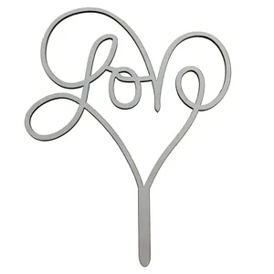 تاپر کیک هانستو مدل عشق  کد TP018