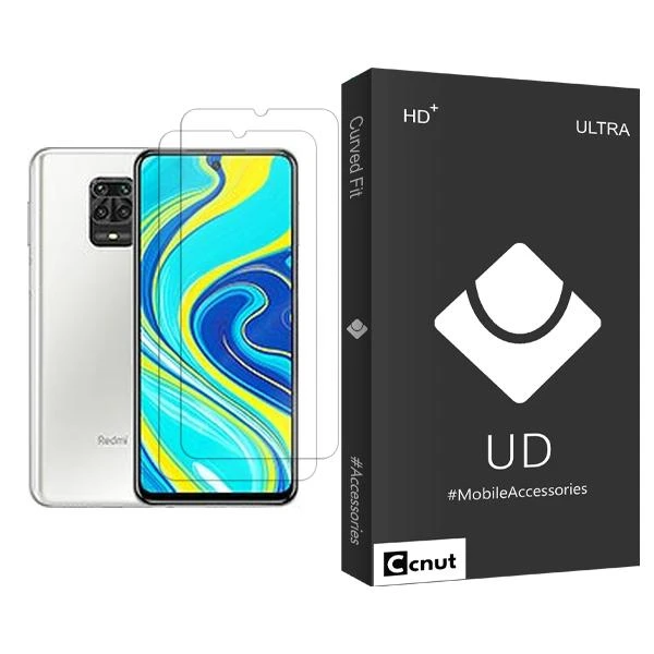 محافظ صفحه نمایش کوکونات مدل UDB Ultra MIX002 مناسب برای گوشی موبایل شیائومی Redmi Note 9 Pro (India) بسته دو عددی