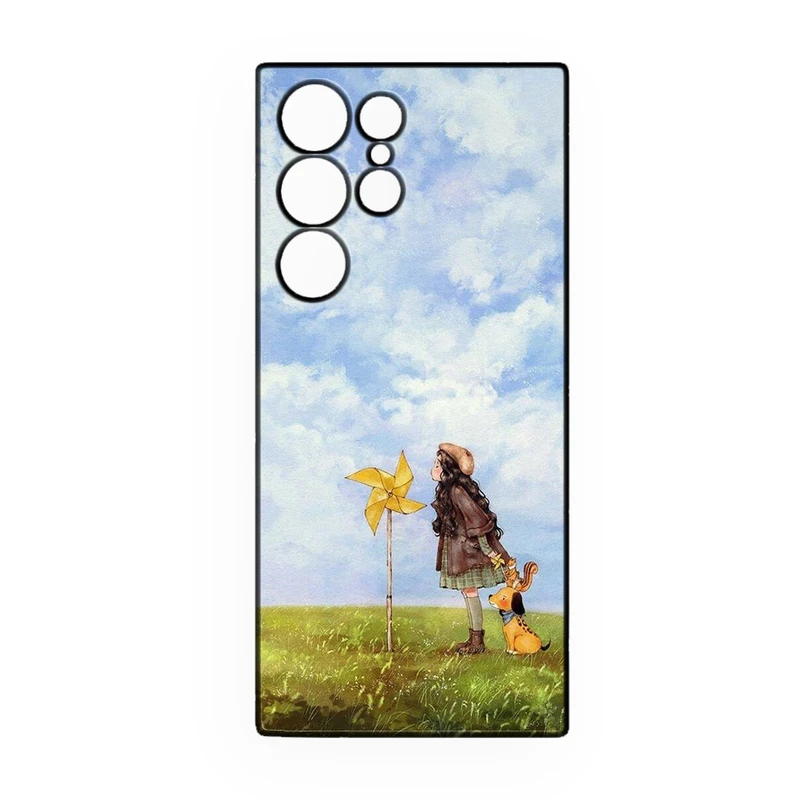 کاور طرح دخترانه کد 289 مناسب برای گوشی موبایل سامسونگ Galaxy S24 Ultra  