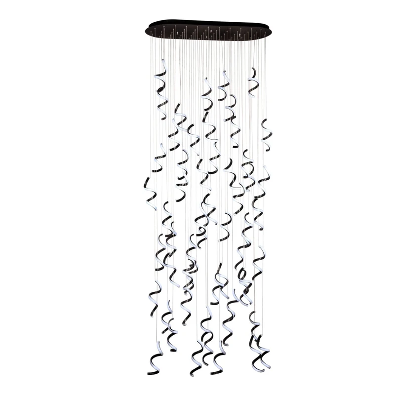 لوستر 56 شعله چشمه نور کد L6428/56BK