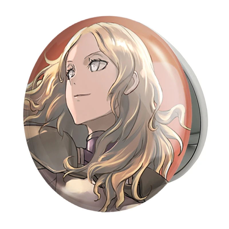 آینه جیبی خندالو طرح ترسا انیمه کلیمور مدل تاشو کد 33490