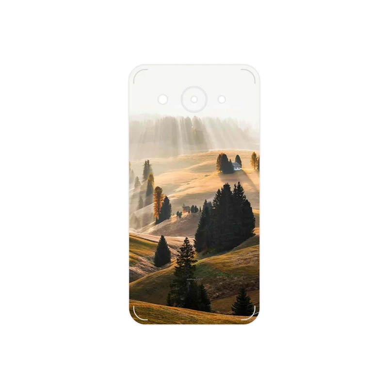برچسب پوششی ماهوت مدل Foggy Plain مناسب برای گوشی موبایل هوآوی Y3 2017
