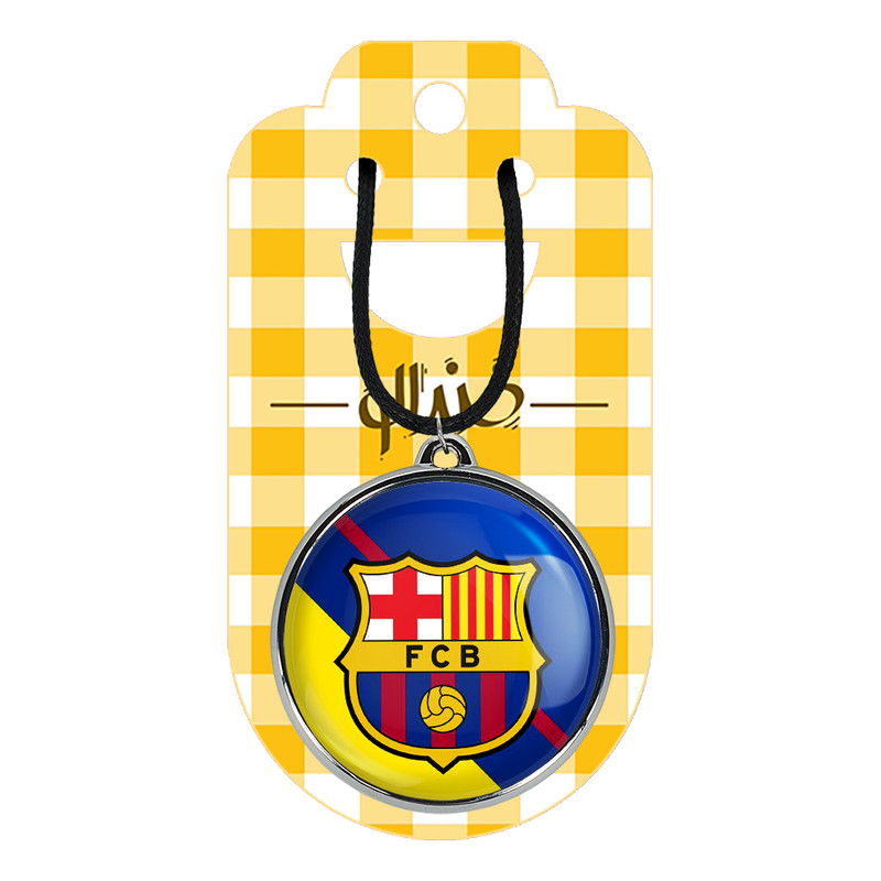 گردنبند خندالو مدل باشگاه بارسلونا FC Barcelona کد 2627926273 گردنبند خندالو مدل باشگاه بارسلونا FC Barcelona کد 2627926273