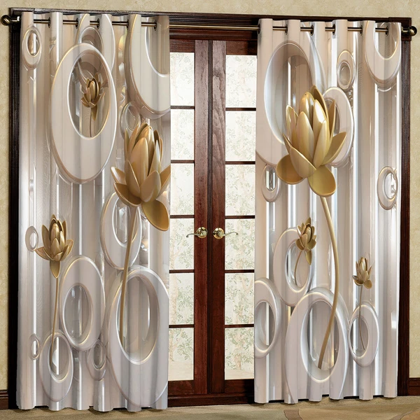 پرده پانچی کد 5681 سایز 280x140 سانتی متر