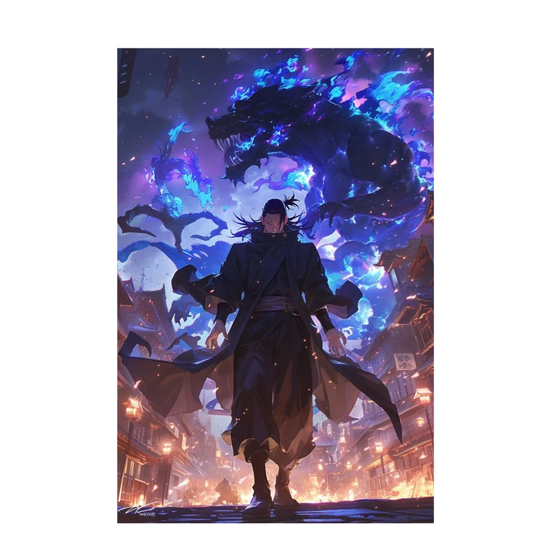 استیکر لپ تاپ و موبایل مدل انیمه طرح جوجوتسو کایسن سوگورو گتو jujutsu kaisen suguru geto کد 726