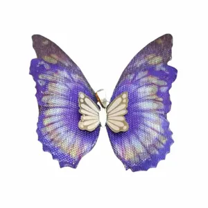 آویز گردنبند طلا 18 عیار زنانه مدل پروانه کد K73