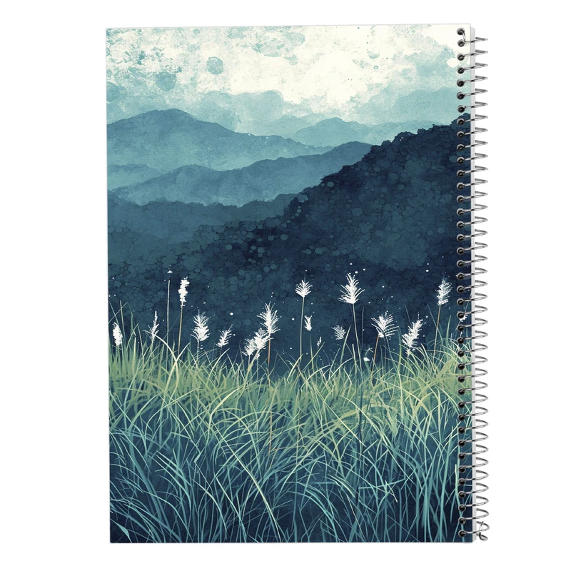 دفتر مشق 50 برگ مدوپد مدل طبیعت کد DF15434