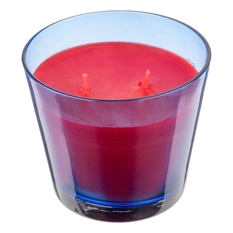 شمع لیوانی معطر مدل 502 با رایحه توت فرنگی زمان اتمام 17 ساعت