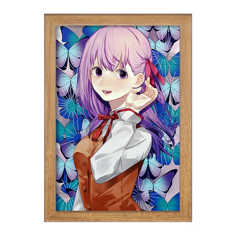 تابلو خندالو مدل ساکورا انیمه فیت استی نایت Fate Stay Night  کد 22752