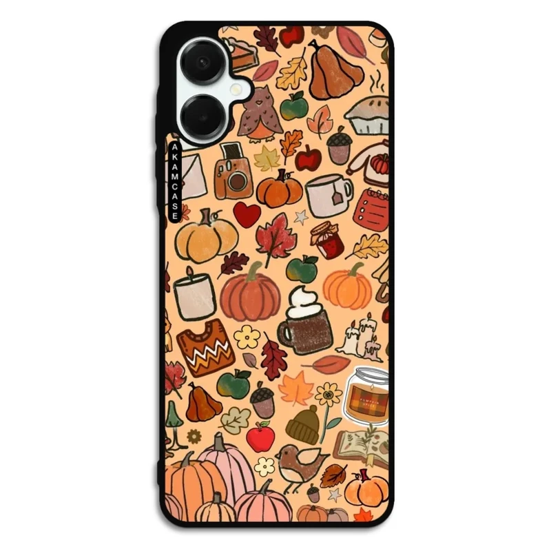 کاور آکام مدل AMC-WSGA06-PUMPKIN-13 مناسب برای گوشی موبایل سامسونگ Galaxy A06