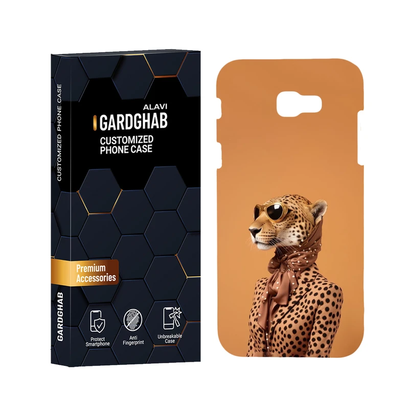 کاور گارد قاب علوی مدل هنری مناسب برای گوشی موبایل سامسونگ Galaxy A7 2017 / A720