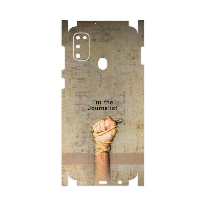 برچسب پوششی ماهوت مدل Journalist-FullSkin مناسب برای گوشی موبایل سامسونگ Galaxy M30s